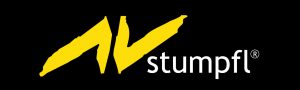 AV Stumpfl Logo auf schwarz